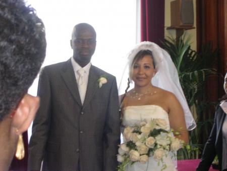 nous venons de nous marier