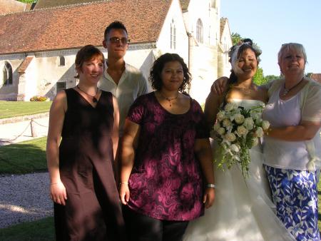ma femme et ses collegues de boulot